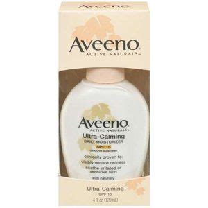 Aveeno Ultra-Calming Daily Moisturizer SPF 15, Pump Facial Moisturizers ...