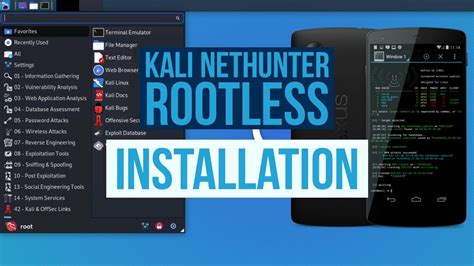 Install Kali NetHunter Rootless In Android Hack With Termux