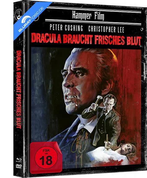 Dracula Braucht Frisches Blut Limited Mediabook Edition Cover B Blu Ray