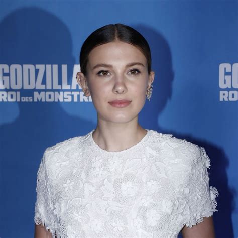 Millie Bobby Brown Na Pr Estreia Do Filme Godzilla Ii Rei Dos