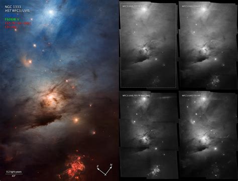 Hubble Celebrates Its 33rd Anniversary With A Peek Into A Nearby Star Forming Region Esa Hubble