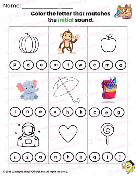 Reading Comprehension Worksheets Initial Medial And Final Sounds