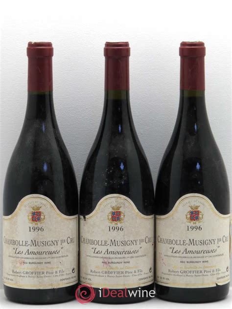 Buy Chambolle Musigny Er Cru Les Amoureuses Robert Groffier P Re