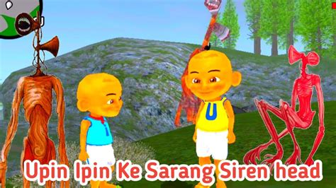 Upin Ipin Ke Sarang Siren Head ‼️ Upin Ipin Bertemu Siren Head ‼️ Gta