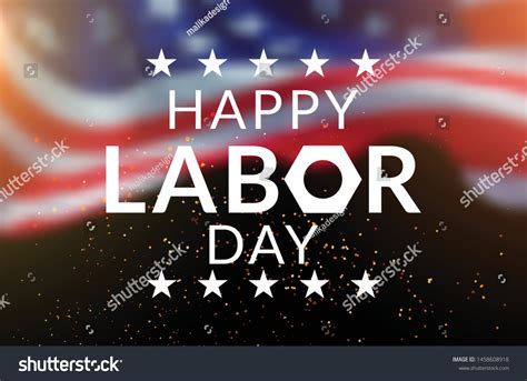 Happy Labor Day Banner Design Template Stock Vector (Royalty Free ...