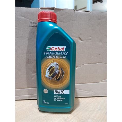 Jual OLI TRANSMISI MANUAL GARDAN CASTROL TRANSMAX LIMITED SLIP 80 W