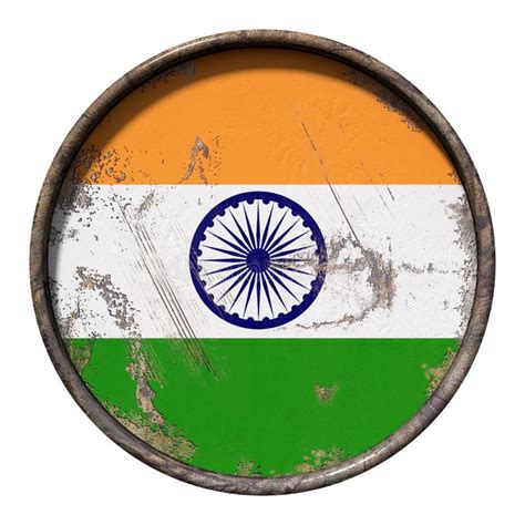 Old India flag stock illustration. Illustration of icon - 110357506