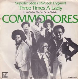 Commodores - Three Times A Lady (Vinyl, 7", Single, 45 RPM) | Discogs