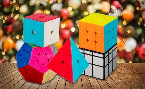 Cooja Cubos De Velocidad 5 Piezas Speed Cube Set 2x2 3x3 Pyraminx