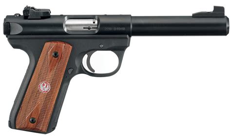 Ruger 2245 22lr Target Rimfire Pistol With Brown Laminate Grips Sportsmans Outdoor Superstore