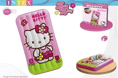 Children Hello Kitty Inflatable Mattress Intex — Joguines I Bicis Gaspar