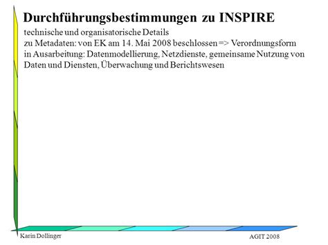 Karin Dollinger AGIT 2008 Rechtliche Aspekte zur Führung öffentlicher