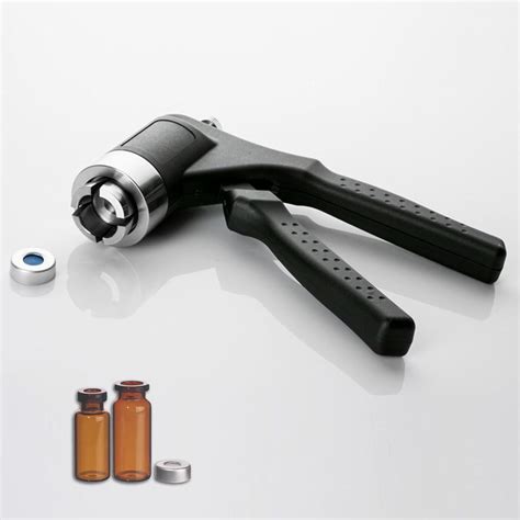 Flip Off Vial Crimper 11mm 20mm Manual Vial Crimper Full Aluminum