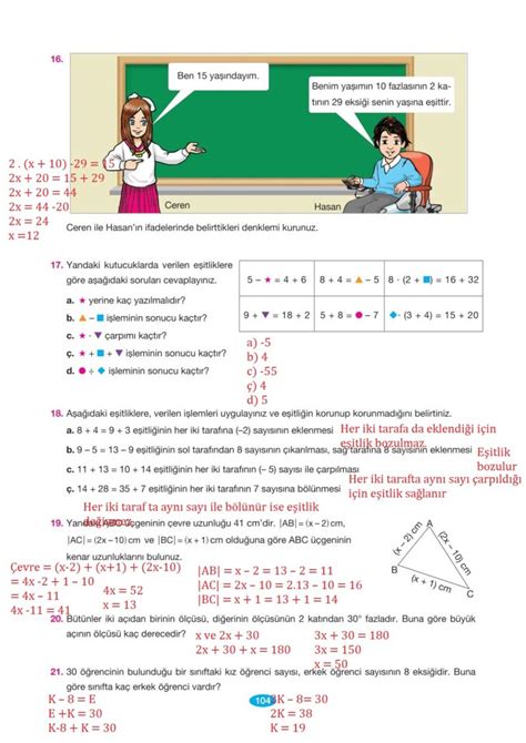 S N F Matematik Berkay Yay Nlar Sayfa Cevaplar