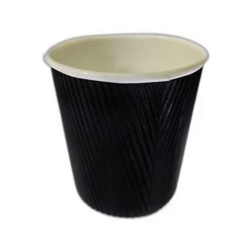 100ml Black 250ml Double Wall Paper Cup At Rs 4 Piece In Bhayander West