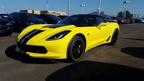 Corvette Z Convertible Yellow