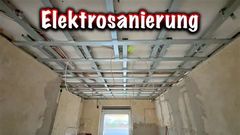 Altbau Elektrosanierung Teil 12 ElektroM YouTube