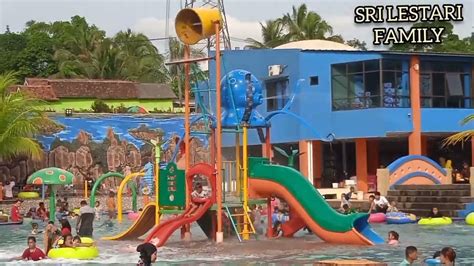 Wahana Tigaraksa Waterboom Menyenangkan Youtube