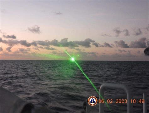 Us Says China Military Grade Laser Use On Philippine Ship Was