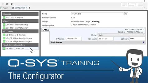 Q SYS Core Manager Administrator Configurator Part B The