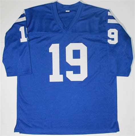 Johnny Unitas Signed Colts Jersey Psa Coa Pristine Auction