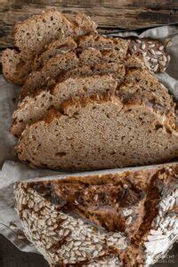 Brot 133 Vollkorn Sauerteigbrot Mit Sonnenblumenkernen