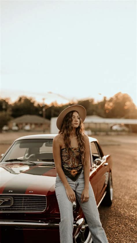 Retro Photoshoot Classic Car Photo Poses Insta Adriennesalinaas Classic Car Photoshoot