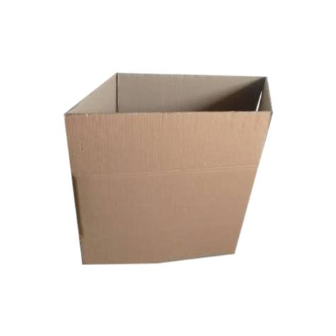 Brown Double Wall 5 Ply 5 Ply Corrugated Packaging Box At Rs 44 Piece