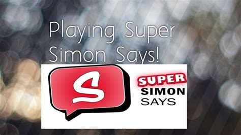 Ive Become A Simon Sayer Roblox Super Simon Says Youtube