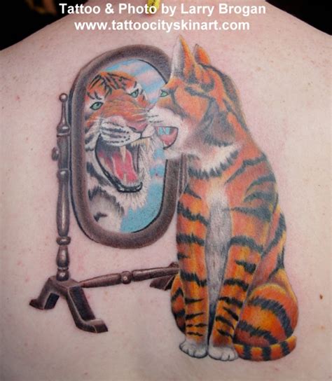 Predator Posing As A House Pet By Larry Brogan TattooNOW