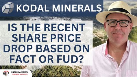 Kodal Minerals Kod Share Price Drop Fud Or Fact Youtube