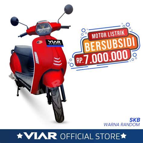 Jual Subsidi Viar Ev1 Sepeda Motor Listrik Otr Jabodetabek Di