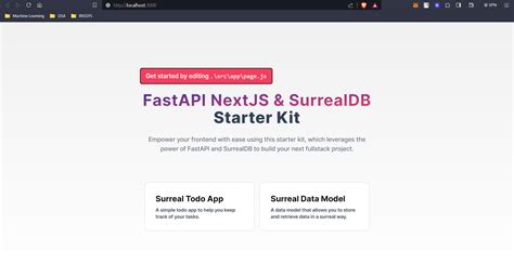 GitHub Richie Omondi Fastapi Nextjs Surrealdb Starterkit This Repo