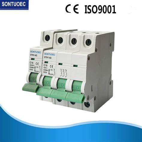 Stm1 63 6ka 1p 63A Against Overload And Short Circuit MCB China MCB