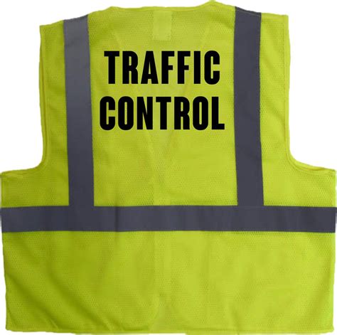 Sv2 Safety Vest Class 2 Traffic Control Vest