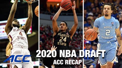 2020 Nba Draft Acc Recap Youtube