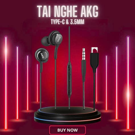 Tai Nghe Nh T Tai Ss Akg S S Plus M U En Jack C M Type C V Mm