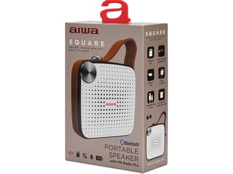 Altavoz Radio Port Til Aiwa Bs Bk Bluetooth Worten Es