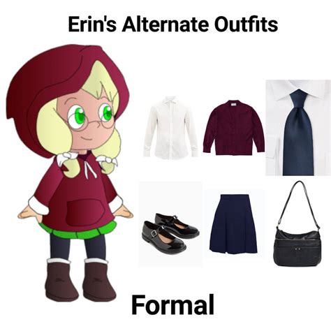 My Ideas for Erin's Alternate Outfits: Formal by Cyber-caveman on ...