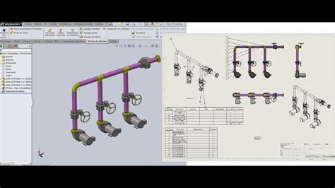 Dibujo De Tuber A En Routing De Solidworks Plano D Avanzado Youtube