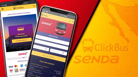 ClickBus Descuentos en boletos de autobús SENDA