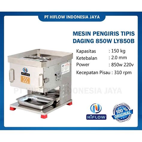 Jual Mesin Iris Daging Hiflow Ly B Meat Slicer Shopee Indonesia