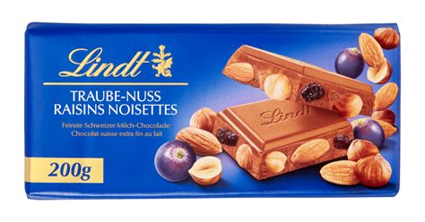 Lindt Tafelschokolade Traube Nuss Denner Ab Aktionis Ch