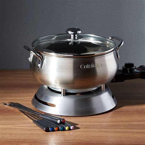 Cuisinart Electric Fondue Set + Reviews | Crate & Barrel