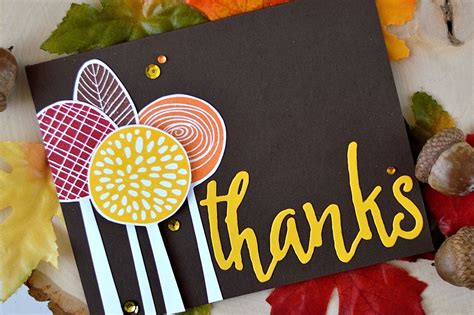 Fall Scene Card Using Altenew Simple Flowers Card By S Shayevich