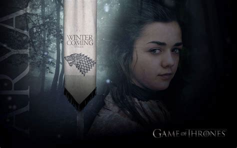 Game of Thrones Arya Stark Wallpapers - Top Free Game of Thrones Arya ...