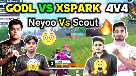 Godlike Vs Xspark V Fight Scout Vs Neyoo Diwali Battle Week