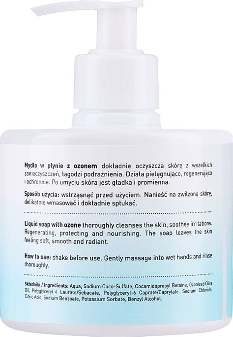 Scandia Cosmetics Ozo Liquid Soap With Ozone Antibacterial Ozone Liquid