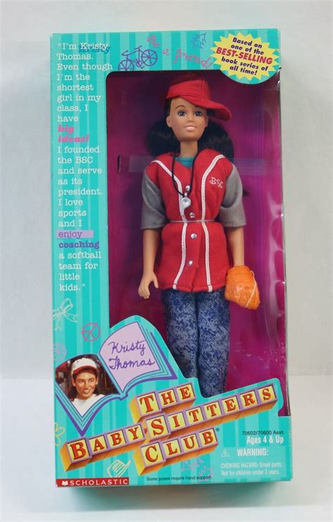 The Babysitters Club Doll Kristy Thomas Scholastic 1998 Kenner NRFB