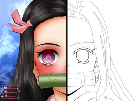 Paint Nezuko Drawing Ibispaint